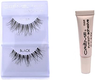 36 Pairs Crème 100% Human Hair Natural False Eyelash Extensions #WSP