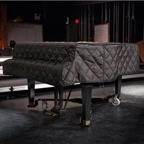 Grand Piano Cover for Baldwin Piano (K- 6'3", Nylon-Quilted/Padded-Black)