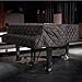 Grand Piano Cover Black Quilted for Pianos From 4'10
