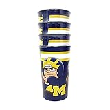 NCAA Michigan Wolverines Party Cup, 4-Pack