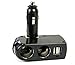 Usstre 2 USB Charger Supply+2 Socket Car Cigarette Lighter Extender Splitter Suitable for Cellphone(iPhone3G 3S,4G,4S,5G...), GPS, Ipod and PDA etc.