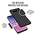 Incipio Holden Slim Stylish Case for Samsung Galaxy S10 with Premium Fabric and Raised Bumper - Gray