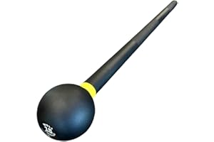 WOLF WEDGE Wolf Strength Steel Mace Bell (7-25lb) - Versatile Macebell for Functional Strength: Core, Shoulders, Grip & Conditioning | Workout Mace for Home Gyms & Training Gyms | 10lb & 15lb Mace Ball Available