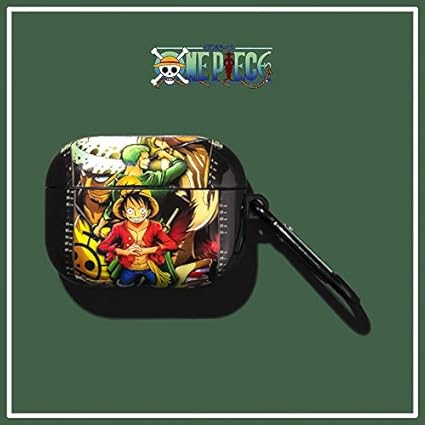 Amazon ワンピース Airpods Proケース One Pieceエアポッド カバー Airpods 保護ケース 漫画 可愛い 創意 萌え カラビナ シリコーン 滑り止め 防塵 キズ防止 人気 Airpods第3世代に適用 充電可能 耐衝撃 紛失防止 06 Nonbranded 家電 カメラ