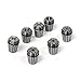 Atoplee 7pcs Spring Collet Set for CNC Engraving Machine & Milling Lathe Tools (ER25)