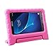 AVAWO Kids Case for Samsung Tab A 7.0 inch - Light Weight Shock Proof Convertible Handle Stand Kids Friendly for Samsung Galaxy Tab A 7.0-inch Display Tablet Only, Magenta/Rose