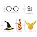 Aiernuo 20 Pcs HP Hanging Swirls Party Supplies, Baby Birthday Party HP Themed Party Decorations