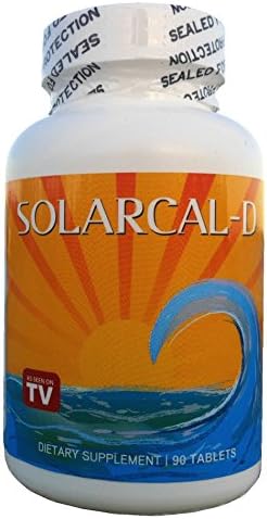 SolarCal-D Marine Calcium with Vitamin D - 90 Tablets