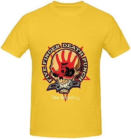 Five Finger Death Punch The Bleeding Greatest Hits Men Screen Printed Shirt