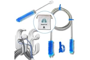 RespirAid Complete CPAP Cleaning Kit – Compatible with ResMed & AirSense – Includes CPAP Hose, Tube Cleaning Brushes, Mask Wipes Bag, Wall Mounts & Hose Clips