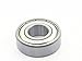 2Pcs 6202 Z 15mm x 35mm x 11mm Single Row Wheel Roller Shielded Deep Groove Ball Radial Bearings