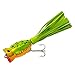 Arbogast Hula Popper Frog Yellow Belly