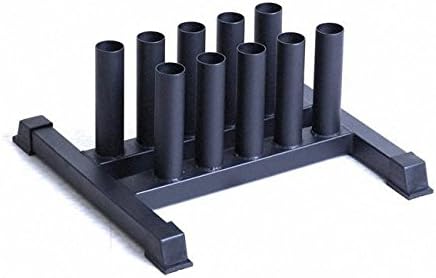 Vertical 10 Bar Barbell Storage - Steel Frame