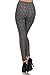 Leggings Depot Women's Fall/Winter Ultra Soft Popular Best Galaxy Holiday Fashion Leggings BAT15 (3X-5X, Crosshatch)