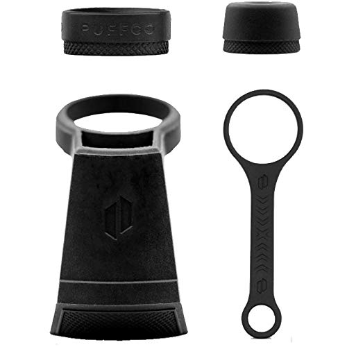 Puffco Peak Silicone Travel Pack Accessory, black, 4 piece set Pricepulse