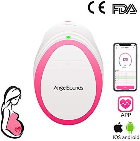 Portable Pocket Fetal Doppler Baby Sound Heartbeat Pregnant Doppler Prenatal Monitor 3MHz Household Health Care