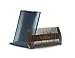 BEARD DO - Dual Action Wooden Beard Comb & Case - Natural Black Sandalwood Anti-Static and Hypoallergenic Wood Pocket Comb - For Long and Short Beards & Mustaches with Fragrance Scent BEARD DO