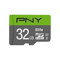 PNY Elite 32GB microSDHC Card -UHS-I, U1, up to 85MB/Sec (P-SDU32U185EL-GE)