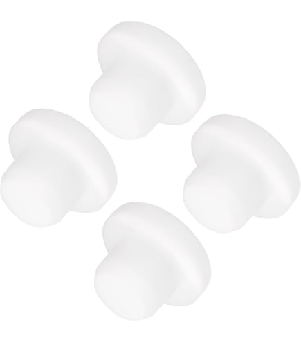 MECCANIXITY Silicone Snap in Locking Hole Plugs Rubber Panel Seal Cover Flush Type Panel Round