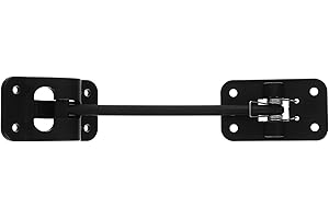 iplusmile Trailer Door Latch T Handle for Cargo Trailer and Camper Black Plastic Rv Door Catch Latch