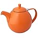FORLIFE Curve 45-Ounce Teapot with Infuser, Carrot