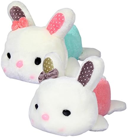 Puraid(TM) 2016 Cute Rabbit Little Bunny Plush Toys Small Stuffed Animals Birthday Gift Children's Toys for Babies Soft Toys Blue Pink