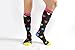 Men Socks Compression 20-30mmHg Sport Socks Protect Ankle For Team soccer,Football,Baseball, Running,Flight,Working