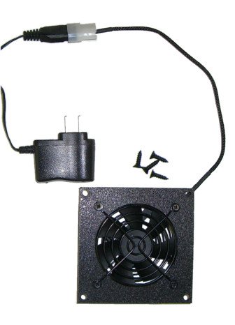 CabCool 801 Lite Single 80mm 5V Fan Cooling Kit for Cabinet & Home Theaters