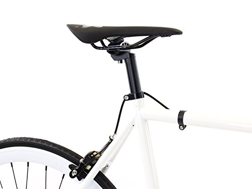 Golden Cycles Single Speed Fixed Gear Bike with Front & Rear Brakes