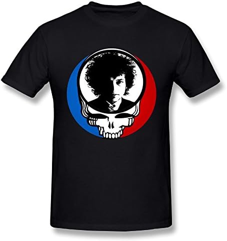 Adult's Bob Dylan & Grateful Dead Skull Personalized Designed T Shirts