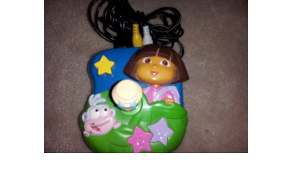 Amazon Com Jakks Pacific Dora The Explorer Tv Video Game Plug And Play Joystick Toys Games