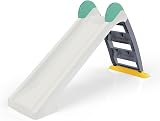 Dolu Kids Slide Indoor Outdoor White with Grey Steps Toddlers 2+