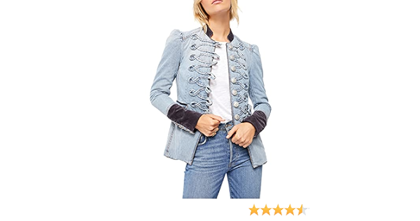 Free People Seamed and Structured Denim 