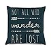 Onker Throw Pillow Cover, Cotton Linen Square Decorative Throw Pillow Case Cushion Cover 18