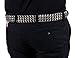 Classic Pyramid Studded Leather Belt (Size Medium 32-36 inch waist)