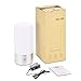 LUNSY LED Table Lamp, Touch Sensor Bedside Lamp, Dimmable Warm White Light and Color Changing RGB Lamps for Living Room&Bedroom