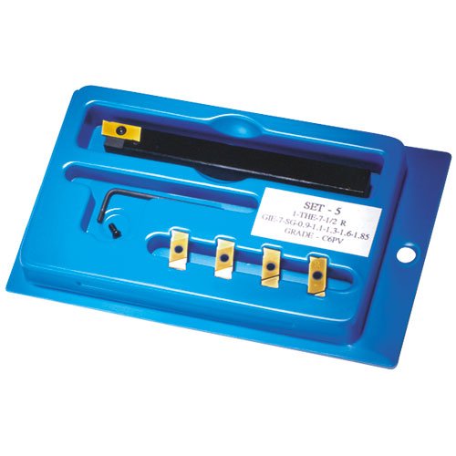 Nikcole THE71/2R .500 Sq RH MiniSystem Tool Holder Indexable Insert