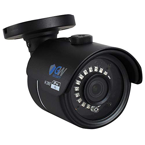 GW 16 Channel H.265 4K NVR 8-Megapixel Security Camera System, 16pcs 8MP PoE 3.6mm Wide Angle Waterproof Bullet 4K IP Cameras, 4TB Hard Drive