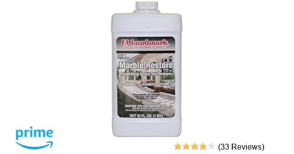Amazon Com Lundmark Marble Restore Marble And Granite Sealer And