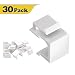 VCE 30-Pack Blank Keystone Jack Inserts for Wallplate