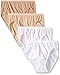 Hanes Ultimate Women's 4-Pack Hi-Cut Panties, Assorted C, 7