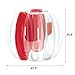 Holleyweb Inflatable 4' Wearable Buddy Bumper Zorb Balls Heavy Duty Durable PVC Viny Bubble Soccer Outdoor Game (Only one,Red)