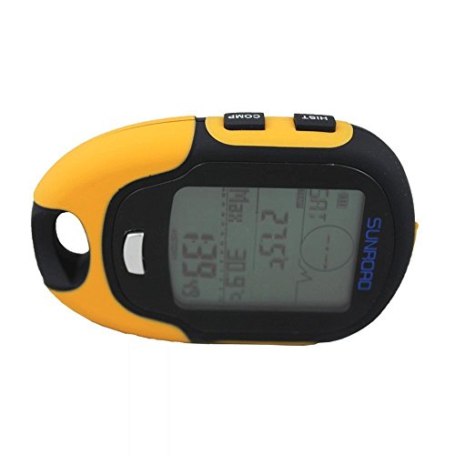 Emperor of Gadgets ® Sunroad FR500 Multifunction LCD Digital Altimeter Barometer Compass Thermometer