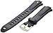 Timex Men's Q7B849GZ 18mm Ironman Triathlon Resin 50 Lap Black Replacement Watch Band