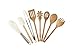 Pfaltzgraff Chateau 9-Piece Kitchen Tool and Ceramic Crock Set, Ivory