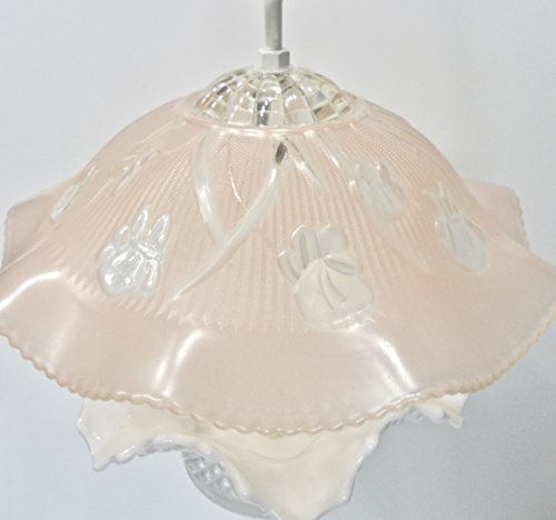 Covered glass bird feeder in pink squirrel proof - Thumbnail 4