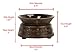 OBI Wax Cube Warmer Fleur de lis Candle Warmers for Scents Candles Scented Cubes Decorative Dish Orleans Electric Warm Scent Fragrance Heater Plate 3-in-1 Bronze Flameless Plugin Air Freshner