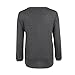 ETCYY Women's Long Sleeve Blouse Casual V Neck Knit Pullover Sweater Tops