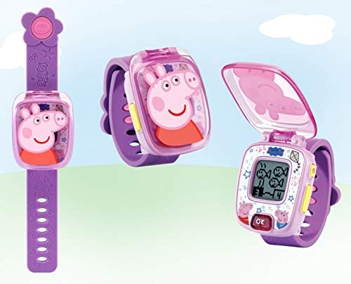 - Peppa Pig Juguete Reloj, 3 a 6 años, Color Morado, único (80-526022)