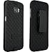Galaxy S8 Plus Case, Customerfirst Shell & Holster Combo Case Super Slim Shell Case w/Built-in Kickstand + Swivel Belt Clip Holster for Samsung Galaxy S8 Plus